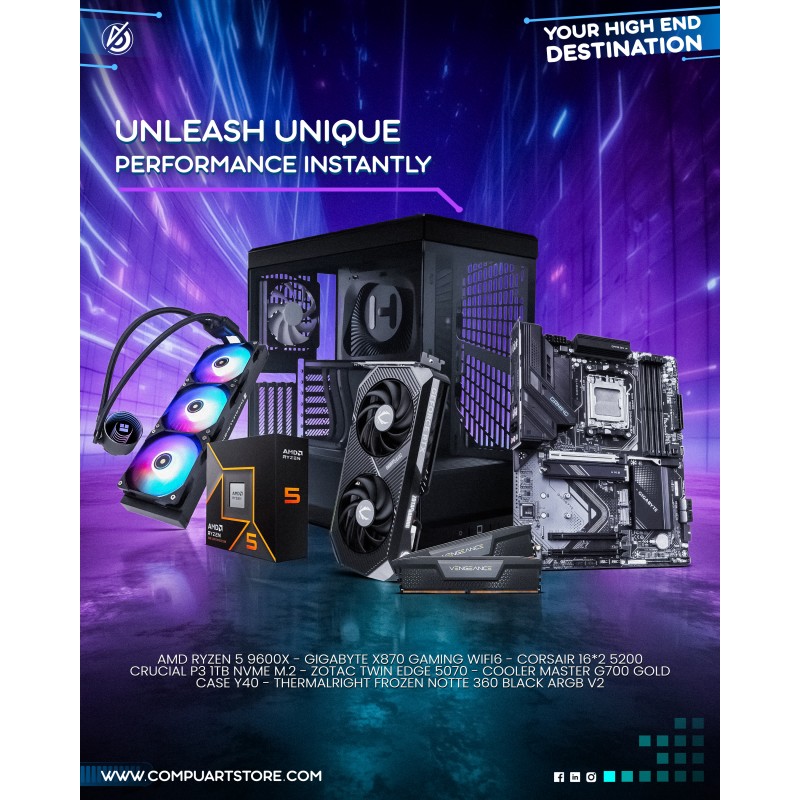Mid Range Master Ryzen 5 9600X RTX 5070