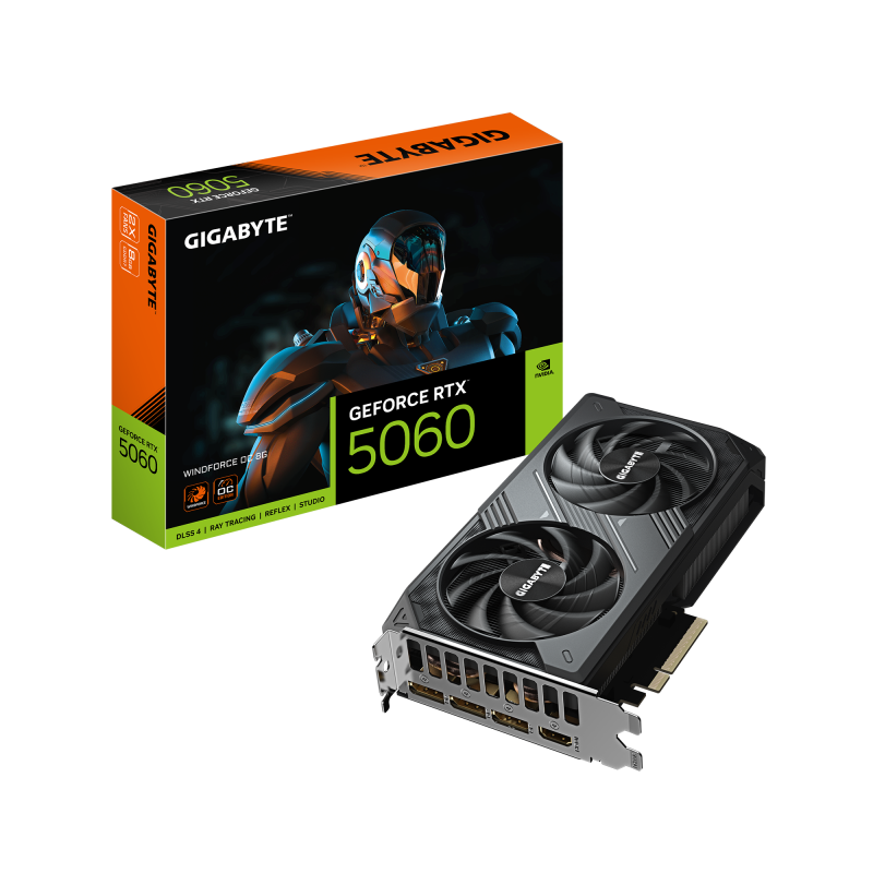 Gigabyte RTX 5060 WINDFORCE OC 8G