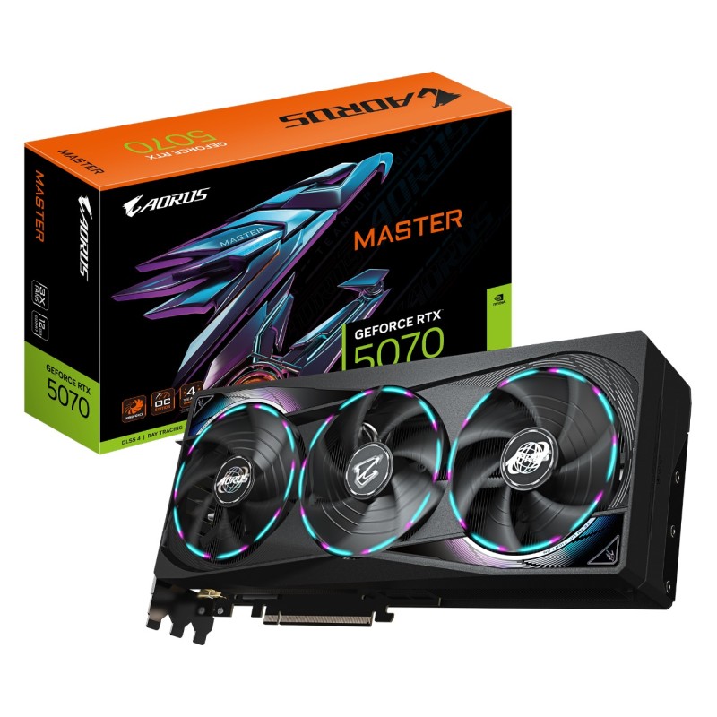 Gigabyte RTX 5070 AORUS MASTER 12G