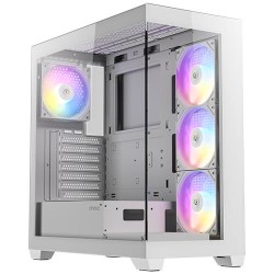 Antec CX300 White ARGB With Antec 750W (80 Plus Bronze)