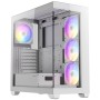 Antec CX300 White ARGB With Antec 750W (80 Plus Bronze)