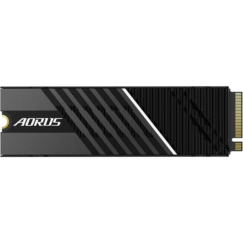 GIGABYTE AORUS Gen4 7000s SSD 2TB PCIe 4.0 NVMe M.2, Nanocarbon Coated Aluminum Heatsink, 3D TLC NAND, SSD- GP-AG70S2TB