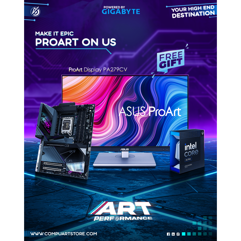 MAKE IT EPIC, PRO ART ON US  ULTRA 9 RTX 5080