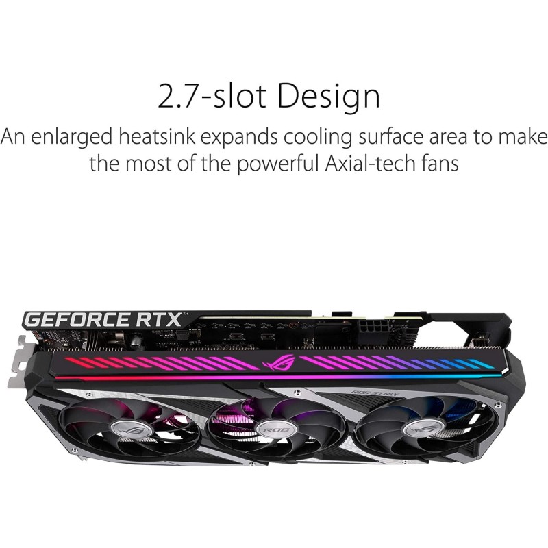 ASUS ROG Strix NVIDIA GeForce RTX 3050 OC Edition Gaming Graphics Card