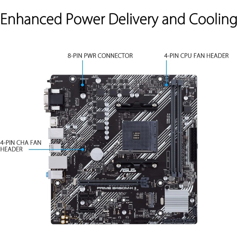 Asus Prime B450M-K II