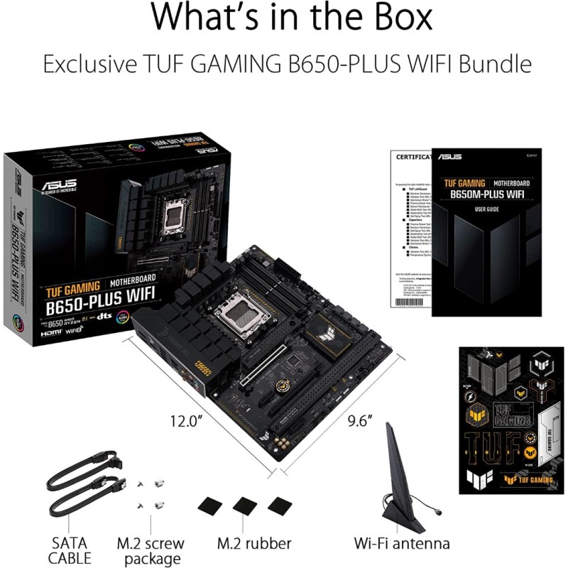 ASUS TUF Gaming B650-PLUS WiFi Socket AM5