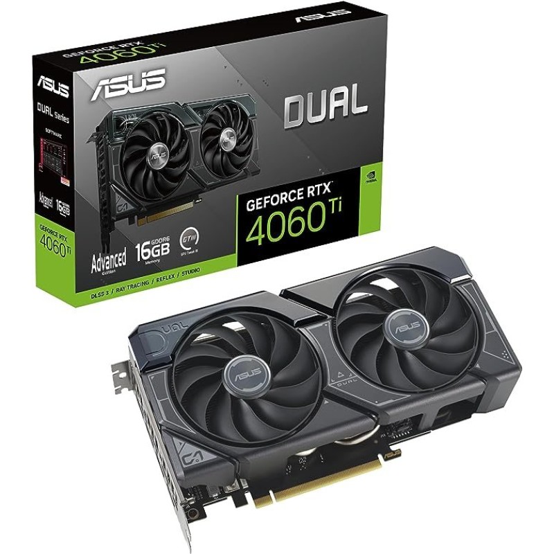 ASUS Dual RTX 4060 Ti 16GB OC GDDR6