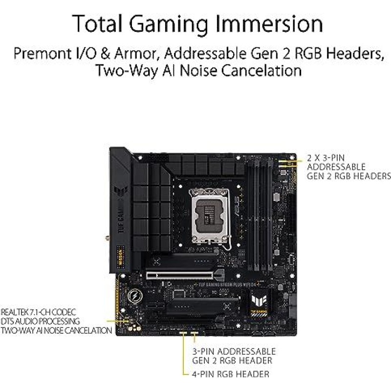 ASUS TUF GAMING B760M-PLUS WIFI D4