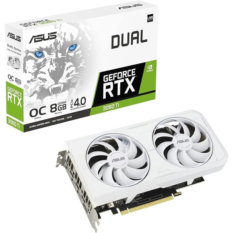 ASUS Dual RTX 3060 Ti White OC Edition 