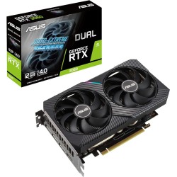 ASUS Dual NVIDIA GeForce RTX 3060 V2 OC Edition 12GB GDDR6