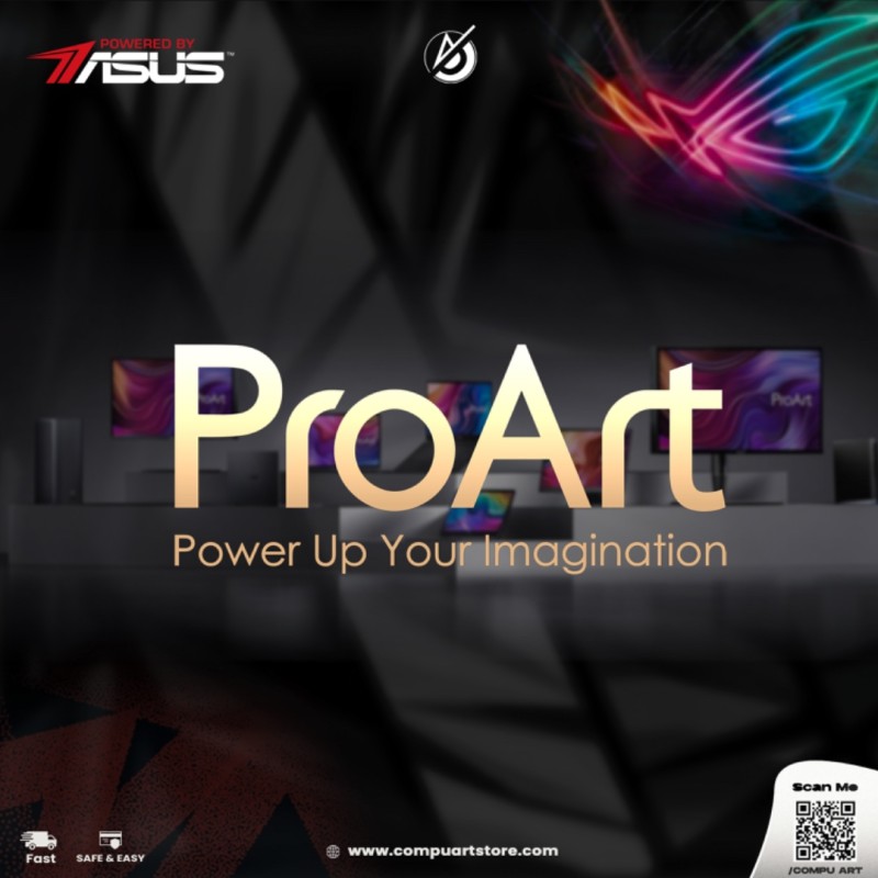 Creator's Masterpiece AMD Edition Ryzen 9 & RTX 4070 TI - Powered By Asus