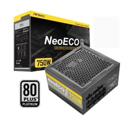 Antec NEOECO NE750W 80 Plus Platinum Power Supply 750 Watt Full Modular ATX