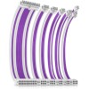 Antec PSU Cables, Sleeved Cable Extension Kit, White Connector, White Purple