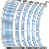 Antec PSU Cables, Sleeved Cable Extension Kit, White Connector, White Blue
