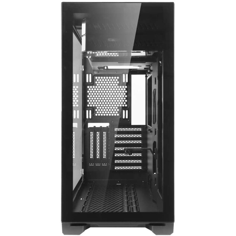 Antec Performance Series P120 Crystal E-ATX Mid-Tower Case, Tempered Glass Front & Side Panels White Led USB3.0 X 2, Aluminum Vga Holder Included