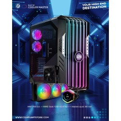 HAF 700 Evo Black & White  With 1250W PSU With ION 360 Bundle