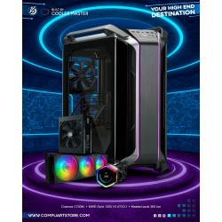 Cosmos C700M Black With 1250W PSU With ION 360 Bundle