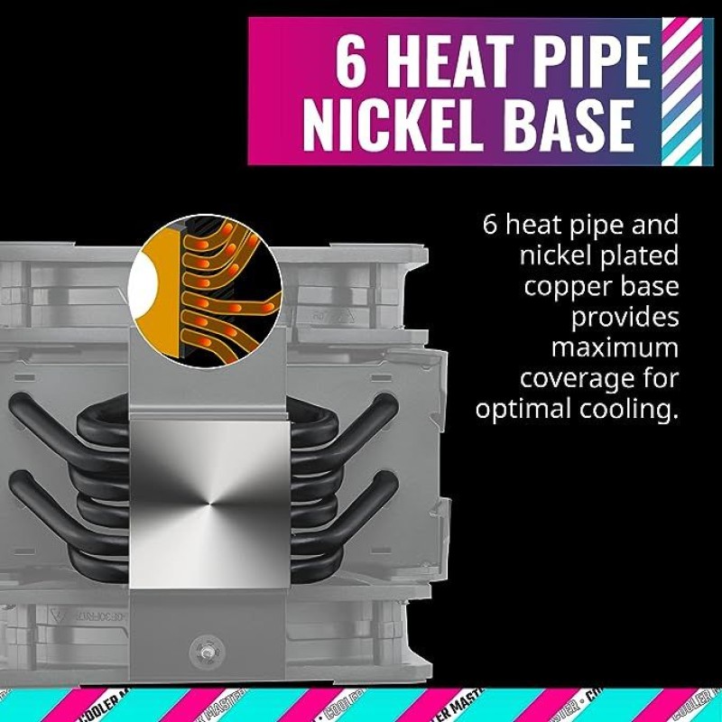 CoolerMaster MasterAir MA612 Stealth ARGB