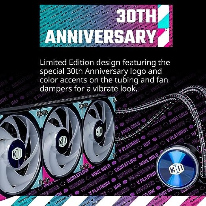 CoolerMaster MasterLiquid PL360 FLUX 30th Edition