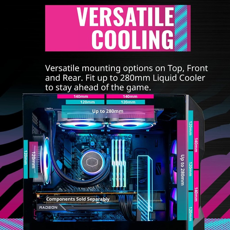 Cooler Master TD300 Mesh Micro-ATX Tower