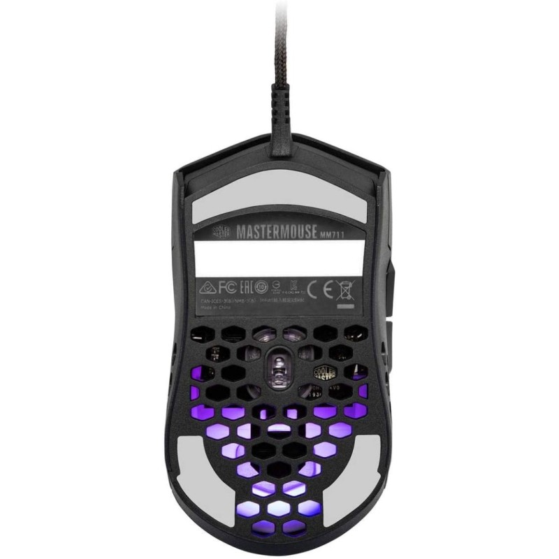 Cooler Master MM711 RGB-LED Lightweight 60g Wired Gaming Mouse