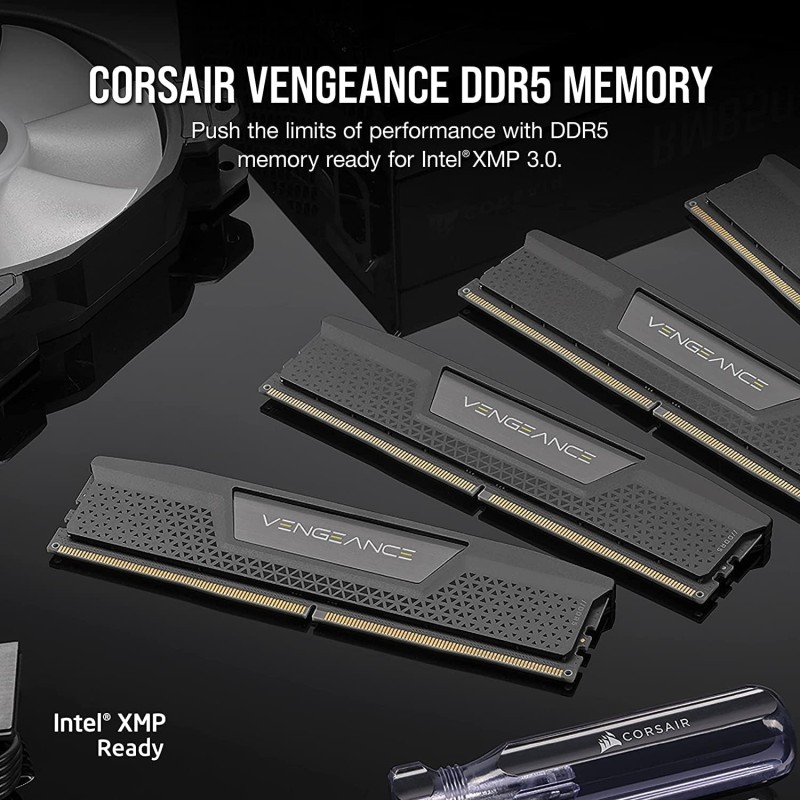 CORSAIR VENGEANCE DDR5 RAM 16GB (1x16GB) 5200MHz