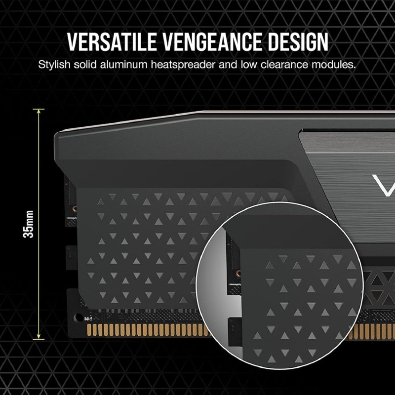 CORSAIR VENGEANCE DDR5 RAM 16GB (1x16GB) 5200MHz