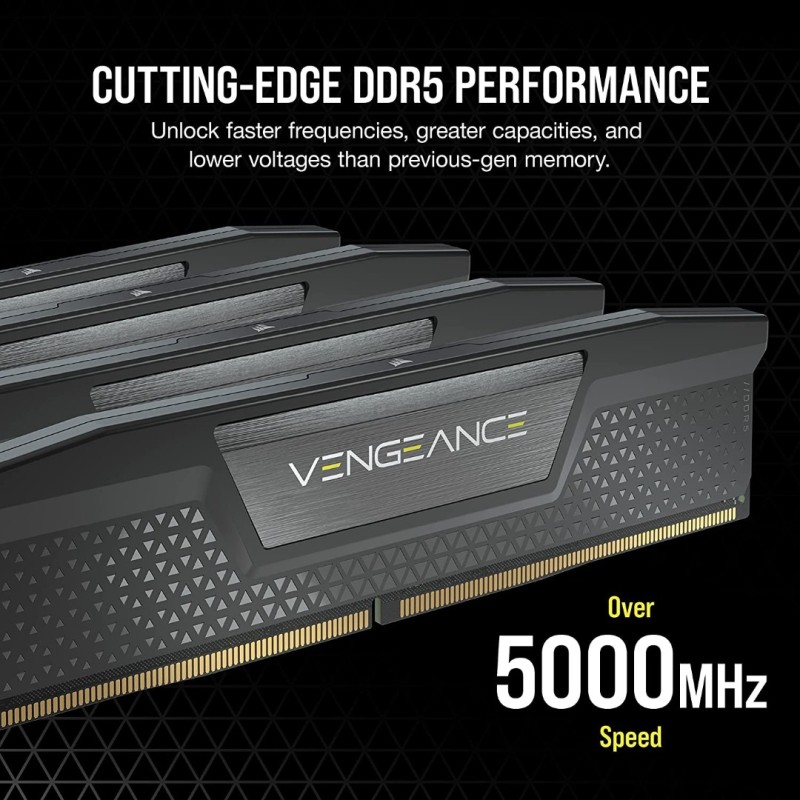CORSAIR VENGEANCE DDR5 RAM 96GB (2x48GB) 5600MHz CL40