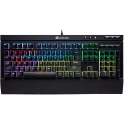 Corsair K68 RGB Mechanical Gaming Keyboard, Backlit RGB LED, Dust and Spill Resistant - Linear & Quiet - Cherry MX Red