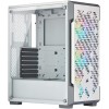 Corsair iCUE 220T RGB Airflow Tempered Glass Mid-Tower Smart Case, White
