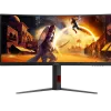 Monitor AOC Gaming CU34G4, 34-inch,WQHD,Curved 1500R,180Hz,Fast VA,0.5ms,Stand Adjustments