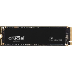 Crucial P3 1TB M.2 PCIe Gen3 NVMe - Up to 3500MB/s & 3000 MB/s R&W