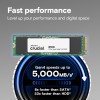 Crucial E100 1TB PCIe Gen4 NVMe M.2