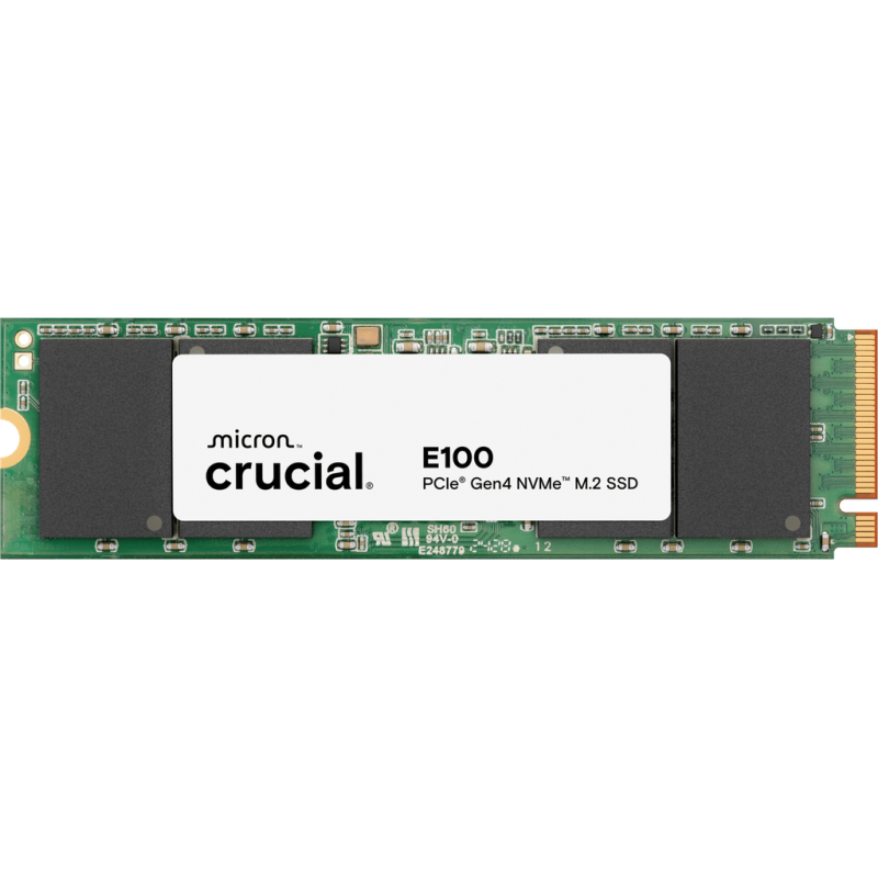 Crucial E100 1TB PCIe Gen4 NVMe M.2