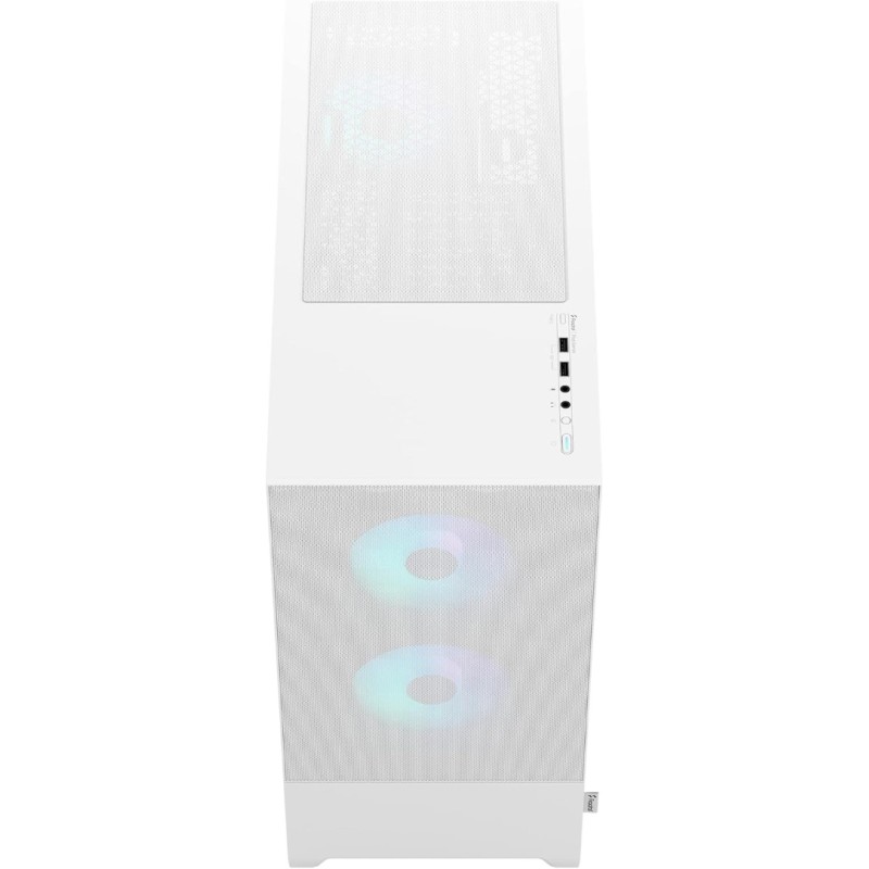 Fractal Pop Air RGB White TG Clear Tint