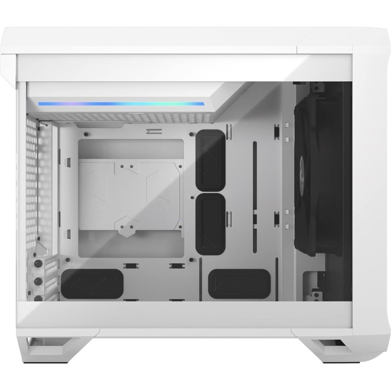 Fractal Torrent Nano White TG Clear tint