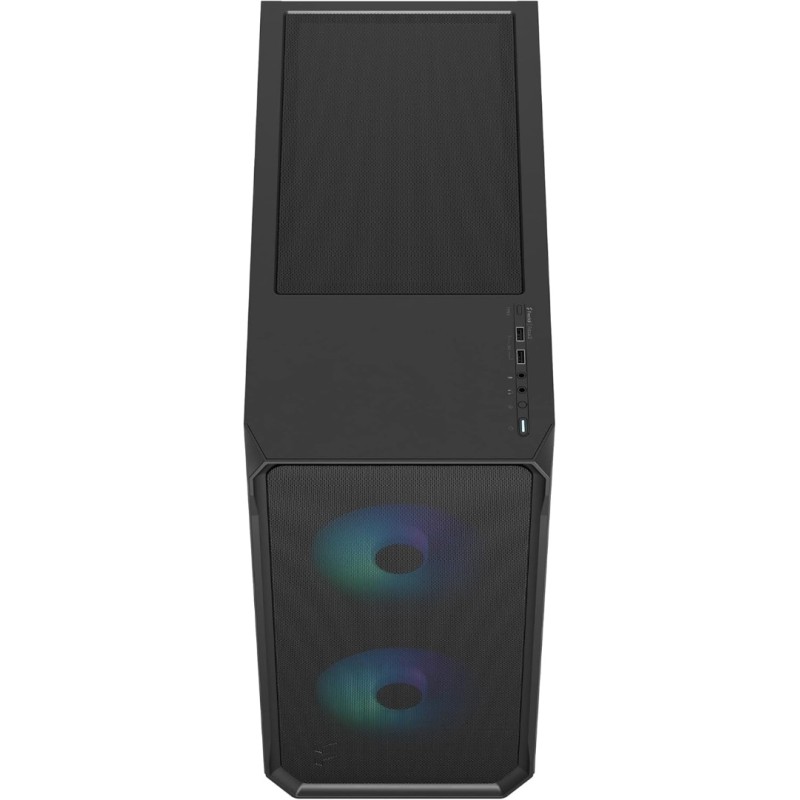 Fractal Focus 2 RGB Black TG Clear Tint