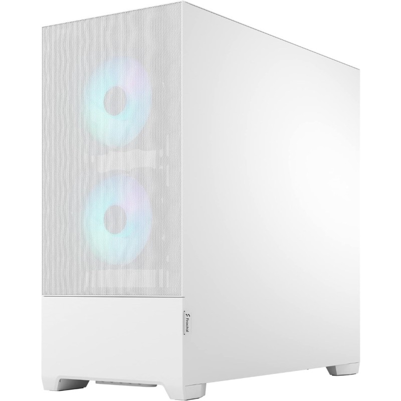 Fractal Pop Air RGB White TG Clear Tint