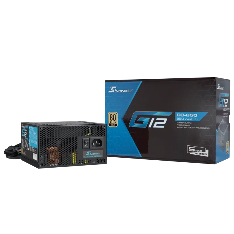 Seasonic G12 GC-850 850W 80 Plus Gold Smart