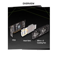 GALAX GeForce® RTX 2060 (1-Click OC) 6GB GDDR6