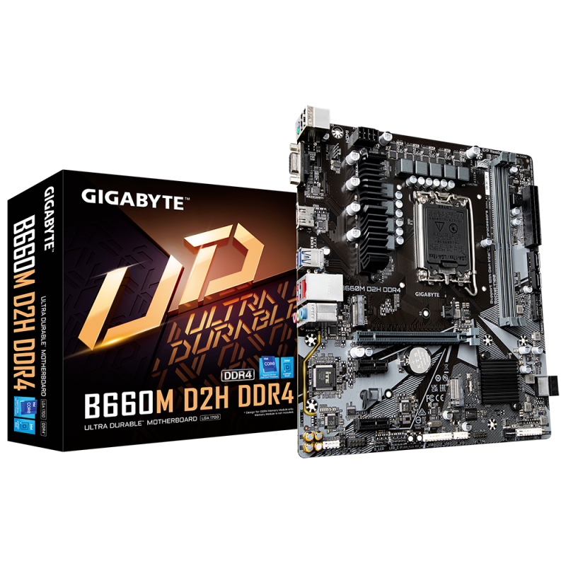 GIGABYTE B660M D2H DDR4 