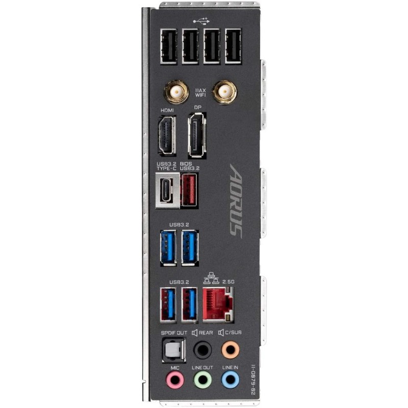 Gigabyte B660 AORUS Master DDR4 (B660/ Intel/LGA 1700/ ATX/ DDR4/ Triple M.2/ PCIe 4.0/ USB 3.2 Gen2 Type-C/WiFi 6 802.11ax/ Intel 2.5GbE LAN/Motherboard)