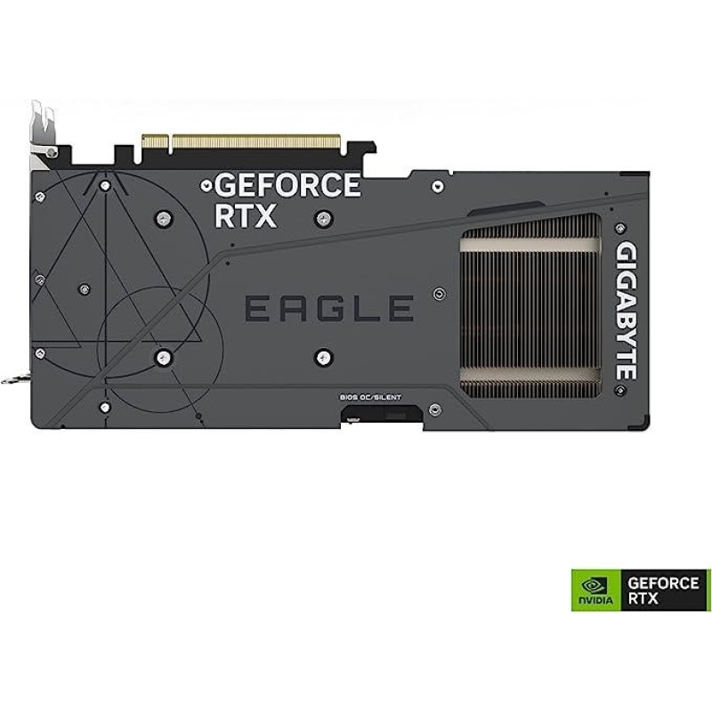 Gigabyte GeForce RTX 4070 Eagle OC 12G Graphics Card, 3X WINDFORCE Fans, 12GB 192-bit GDDR6X