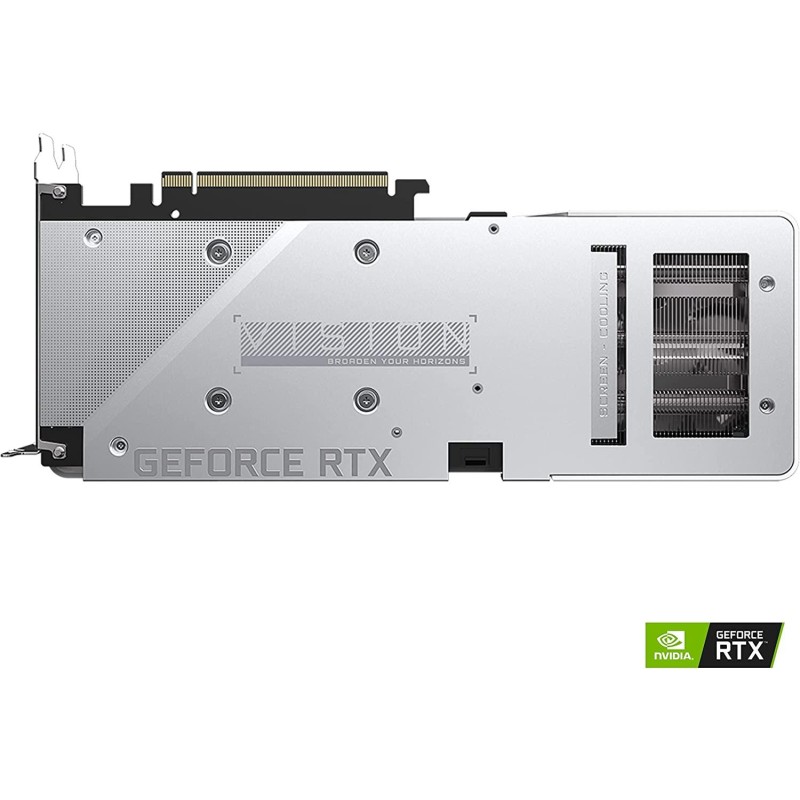 GIGABYTE GeForce RTX 3060 Vision OC 12G (REV2.0) Graphics Card, 3X WINDFORCE Fans, 12GB 192-bit GDDR6, GV-N3060VISION OC-12GD REV2.0 Video Card