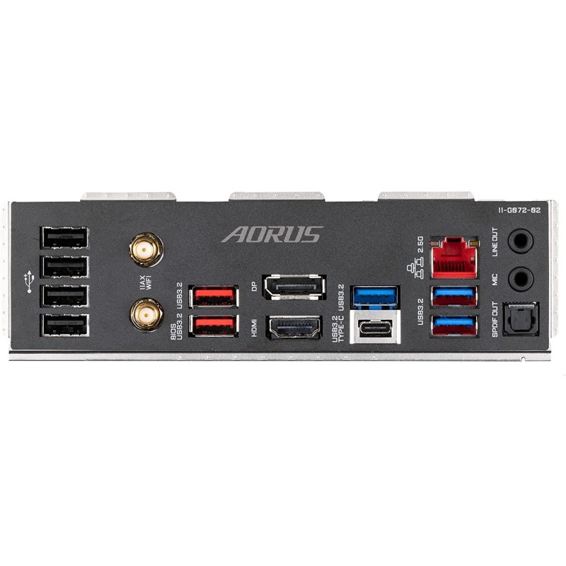 GIGABYTE Z690 AORUS Elite AX DDR4 (LGA 1700/ Intel Z690/ ATX/ DDR4/ Quad M.2/ PCIe 5.0/ USB 3.2 Gen2X2 Type-C/WiFi 6/2.5GbE LAN/Gaming Motherboard)