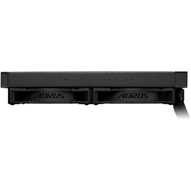 AORUS WATERFORCE X 240 AIO, 2X 120mm ARGB Fans, Adjustable LCD Display 