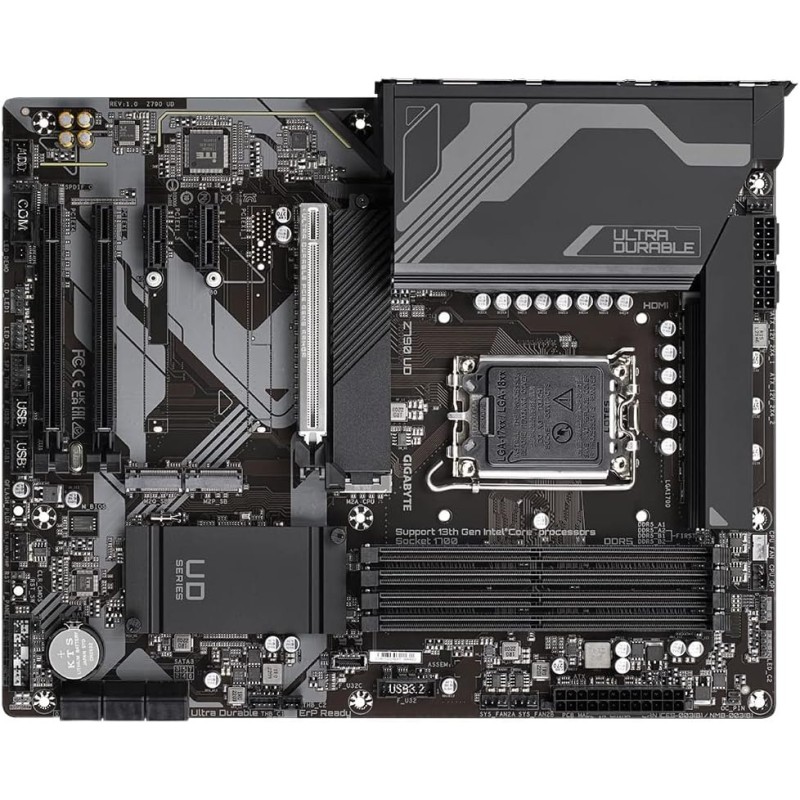 GIGABYTE Z790 UD DDR4 INTEL 13TH & 14TH GEN LGA 1700 ATX MOTHERBOARD
