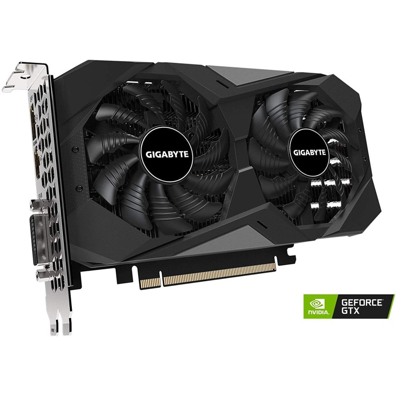 Gigabyte GeForce GTX 1650 D6 WINDFORCE OC 4G Graphics Card, 2X WINDFORCE Fans, 4GB 128-Bit GDDR6, GV-N1656WF2OC-4GD Video Card