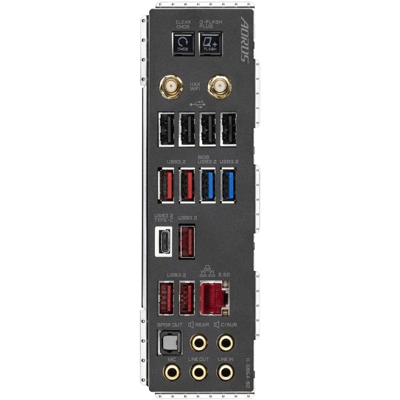 GIGABYTE X570S AORUS Master (AMD/ X570S/ Ryzen 5000/ ATX/PCIe 4.0/ SATA 20Gb/s/USB 3.2/ Motherboard)