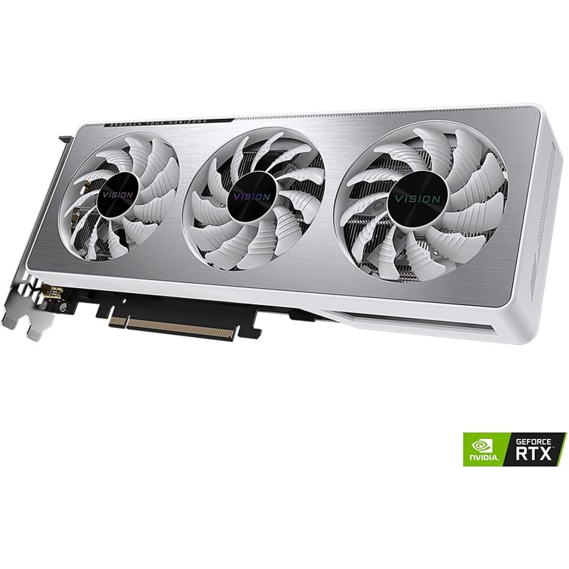 GIGABYTE GeForce RTX 3060 Vision OC 12G (REV2.0) Graphics Card, 3X WINDFORCE Fans, 12GB 192-bit GDDR6, GV-N3060VISION OC-12GD REV2.0 Video Card